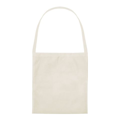 Cotton Bag 38x42 Long Handle Beige | No Branding | No Branding