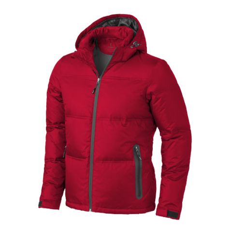 Caledon Down Jacket Red | Without Branding
