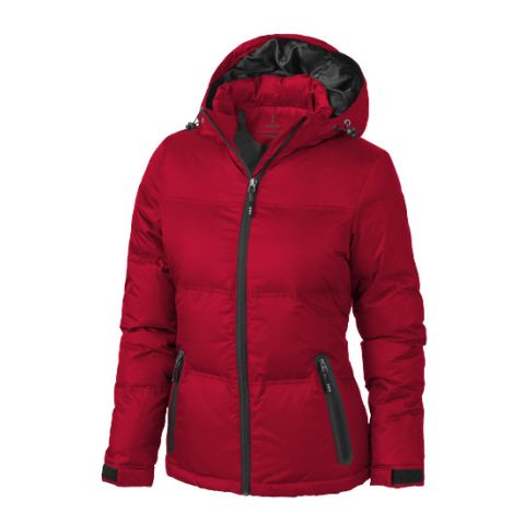 Caledon Ladies Down Jacket Red | Without Branding