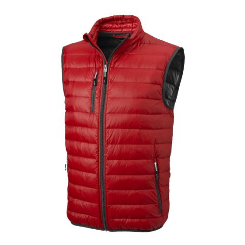 Fairview Light Down Bodywarmer Red | Without Branding