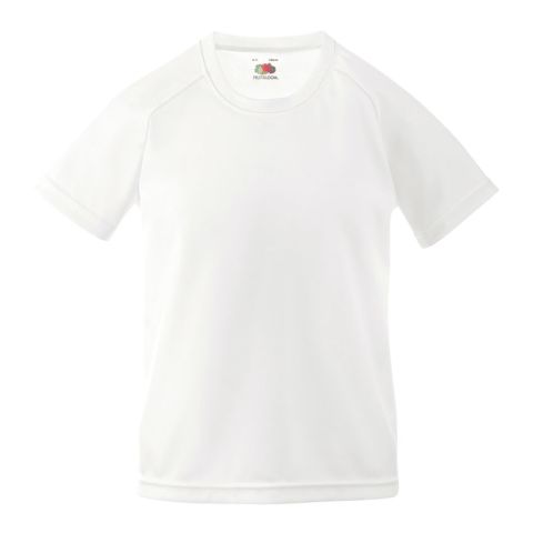 Kids Performance T-Shirt White | No Branding