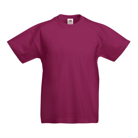 Kids Original T Dark Red | No Branding