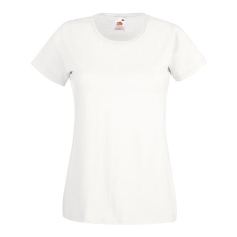 New Lady Fit Valueweight White | No Branding