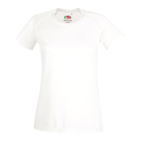 Lady Fit Performance White | No Branding