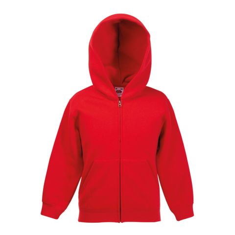 New Kids Hooded Sweat Jacket Red | No Branding