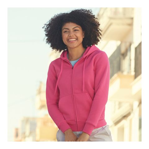 New Lady Fit Hooded Sweat Jacket