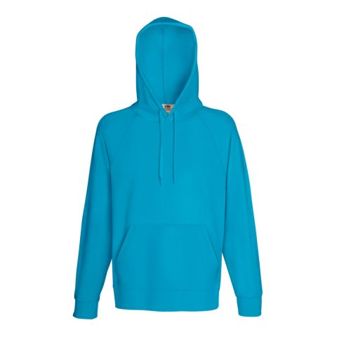 Lightweight Hooded Sweat Medium Blue | No Branding