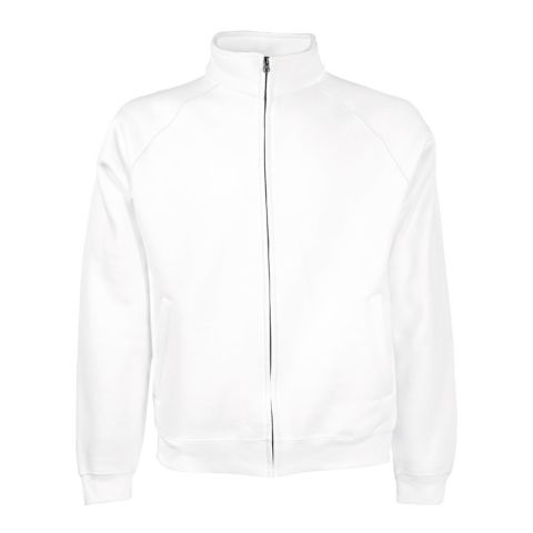 New Sweat Jacket White | No Branding