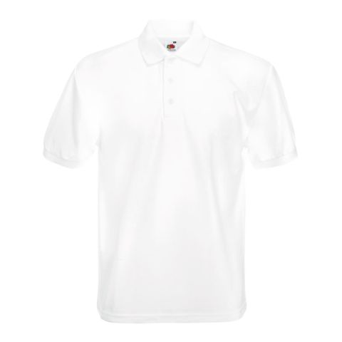 Heavy 65/35 Polo White | No Branding