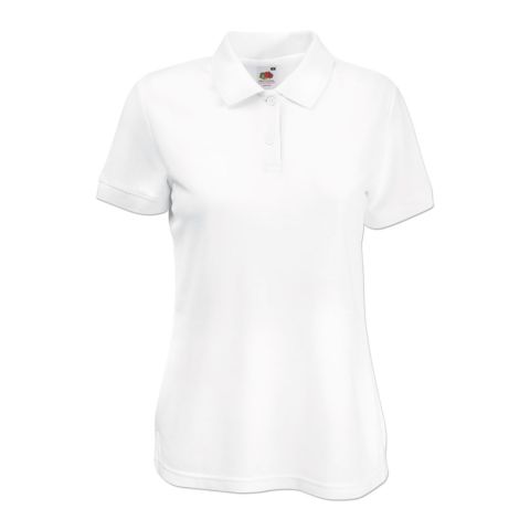 Lady-Fit 65/35 Polo White | No Branding