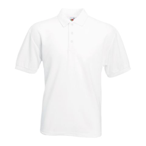 65/35 Polo White | No Branding