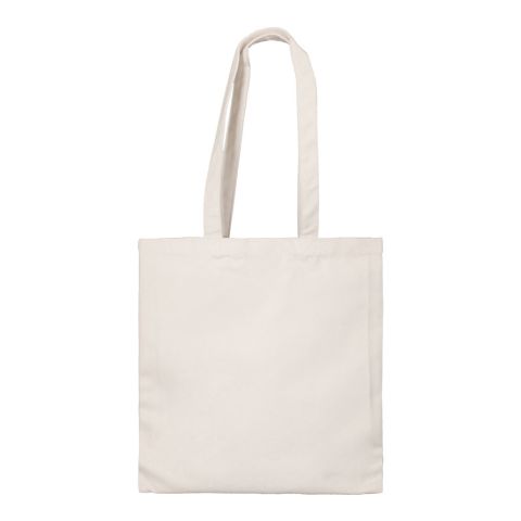 Canvas-Bag 38x42 long handles Beige | No Branding | No Branding