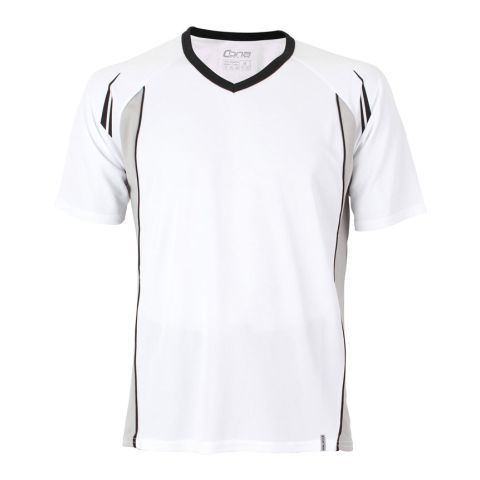 Club Tech Tee White - Black | No Branding