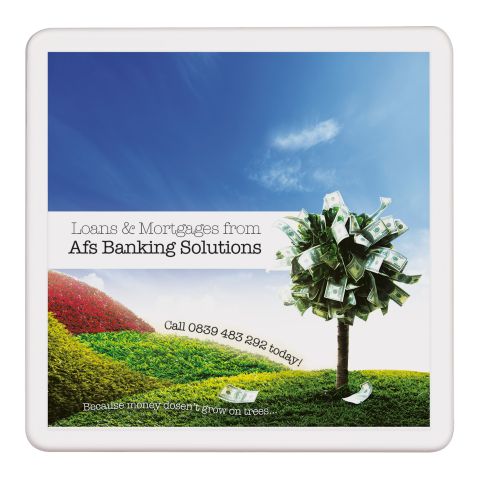 Square Plastic Coaster