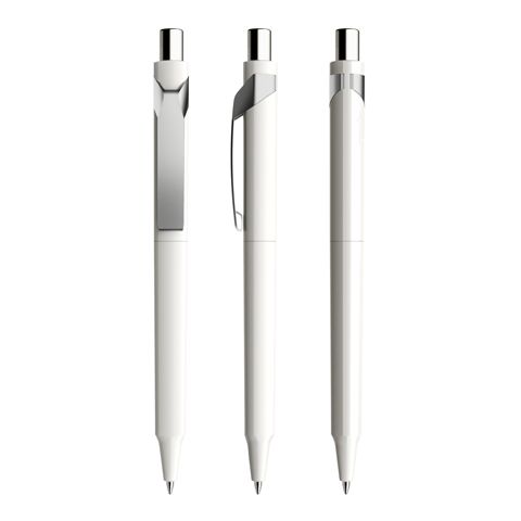 prodir DS10 PSP-C Push ballpoint pen White | No Branding