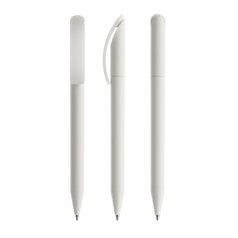 prodir DS3 TMM Twist ballpoint pen White | No Branding