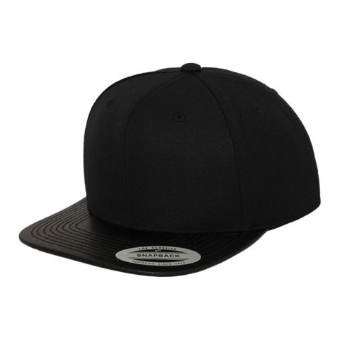 Leather Snapback
