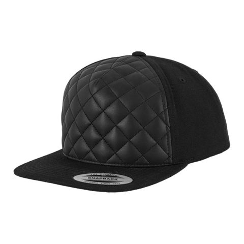 Diamond Quilted Snapback