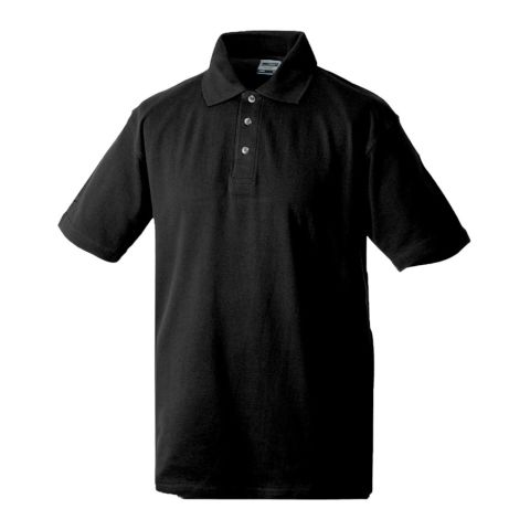 Polo Piqué Medium Black | No Branding