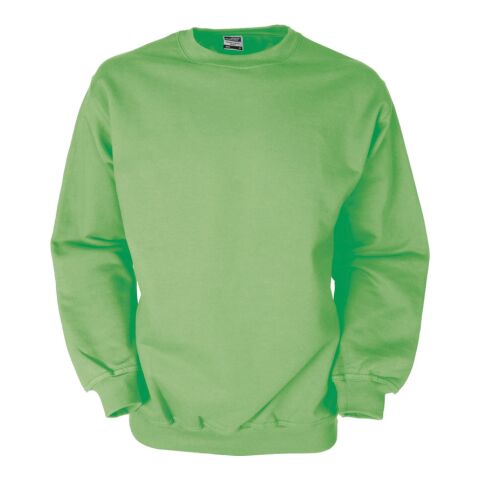 Round Sweat Heavy Light Green | No Branding