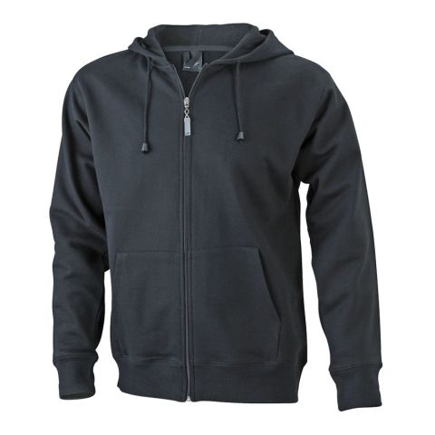 Men&#039;s Hooded Jacket Black | No Branding