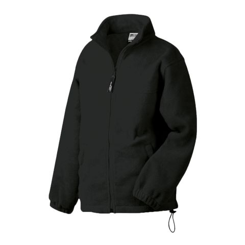 Fleece Jacket Black | No Branding