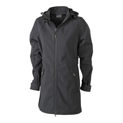 Ladies Softshell Coat Black | No Branding