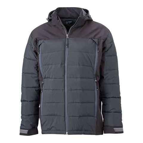 Men´s Outdoor Hybrid Jacket Black | No Branding