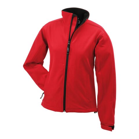 Ladies Softshell Jacket Red | No Branding