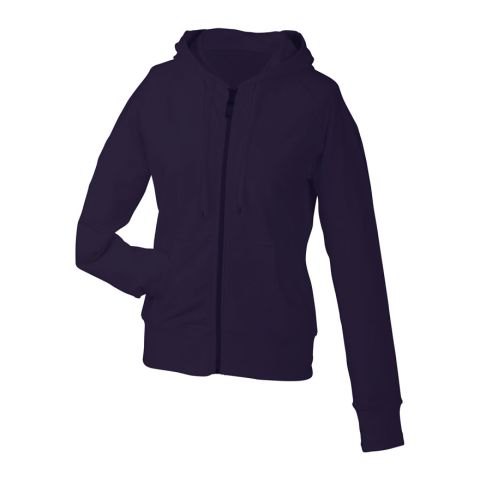 Ladies&#039; Hooded Jacket Violet | No Branding