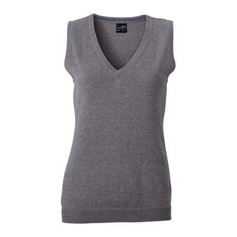 Ladies&#039; V-Neck Slipover Anthracite | No Branding