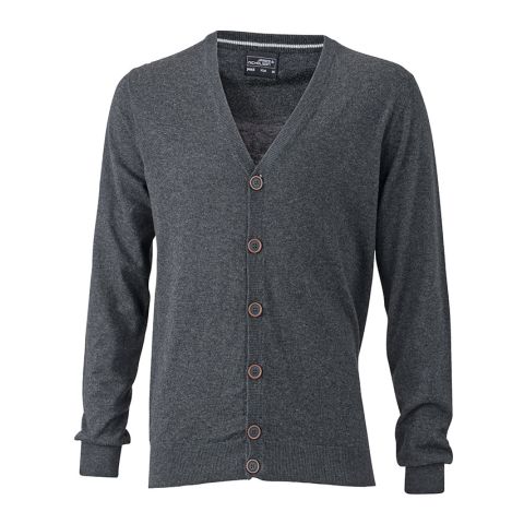 Men&#039;s Cardigan Anthracite | No Branding