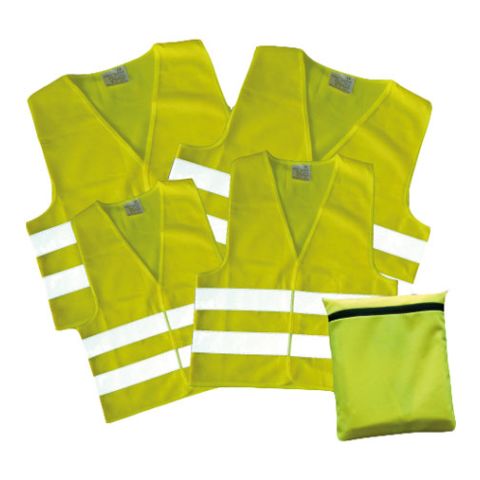 High Visibility Vest ISO 20471 - Children high Visibility Vest EN1150 Yellow | No Branding