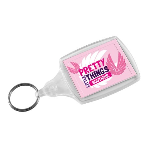 A6 Keyring Clear | Plain