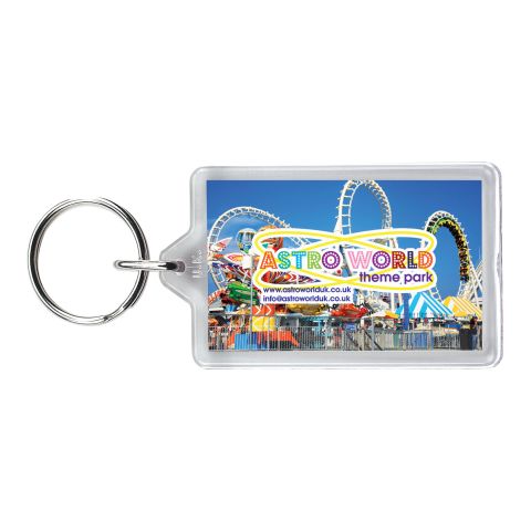 G1 Re-openable Keyring Clear | Plain