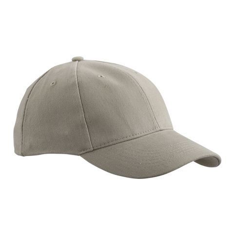 6 Panel Cap laminated Beige | No Branding