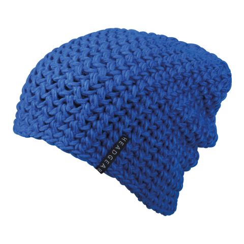 Crochet Beanie Medium Blue | No Branding