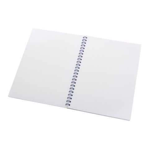 Desk-Mate with Wire Bound Cover A4 White | plain cover | Plain pad