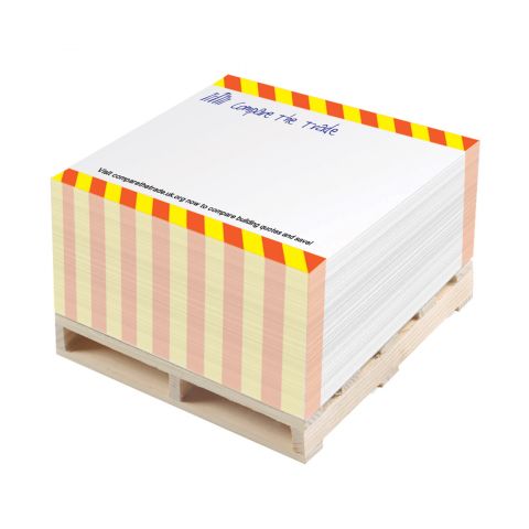 Pallet Block-Mate Range 1A White | 8gsm | Plain sheets | Plain sides