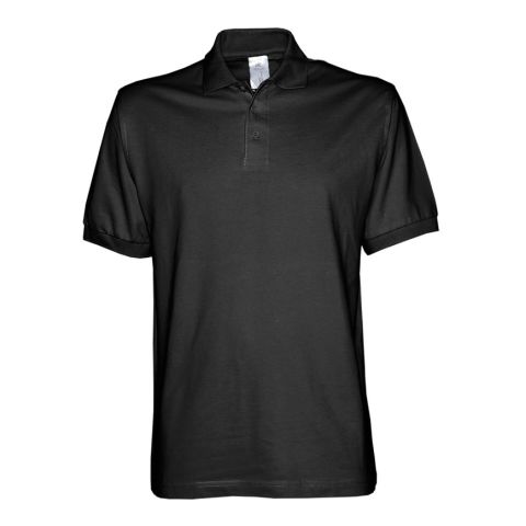 B&amp;C Kids Polo Safran Black | No Branding