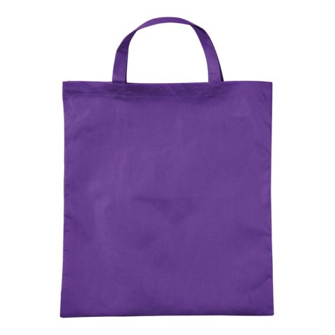 PP Bag 38x42cm Short Handle Violet | No Branding | No Branding