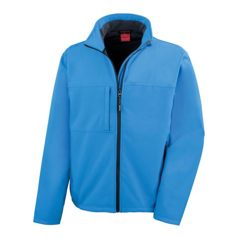 Classic Soft Shell Jacket Medium Blue | No Branding