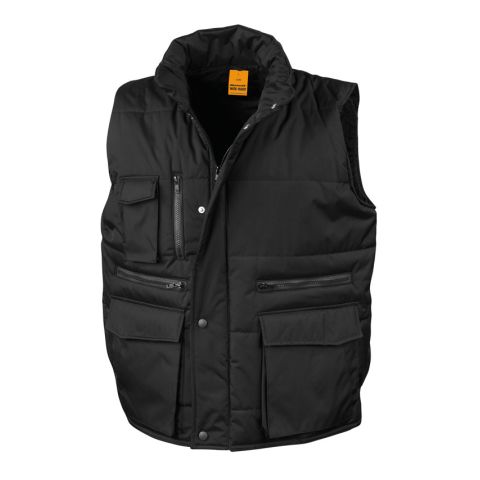 Workwear Bodywarmer Black | No Branding