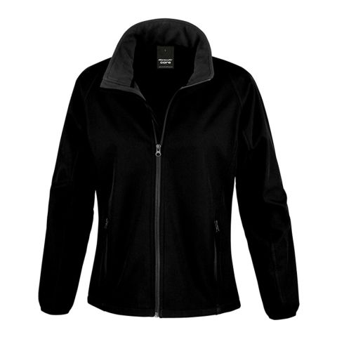 Printable Softshell Jacket Ladies Black | No Branding