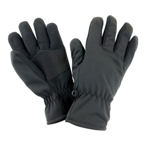 Softshell Thermal Glove Black | No Branding