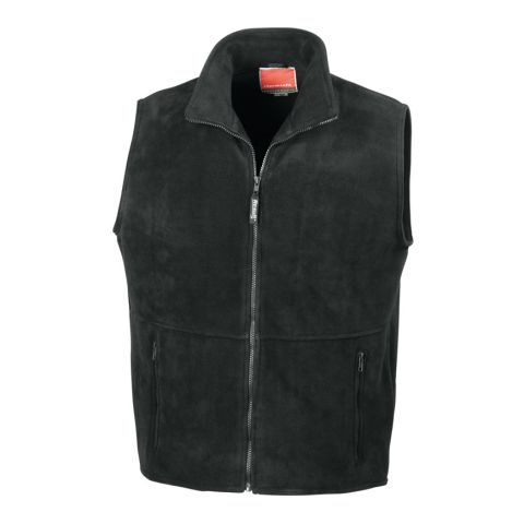 Active Fleece Bodywarmer Black | No Branding