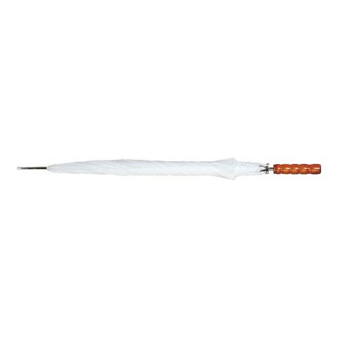 Classic Automatic Cane Umbrella  White | No Branding