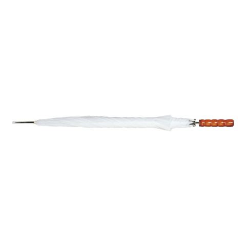 Classic Automatic Cane Umbrella White | No Branding