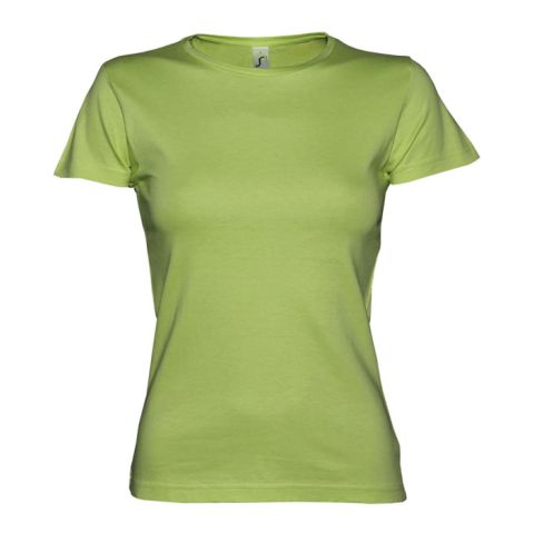 Ladies T-Shirt Miss Light Green | No Branding