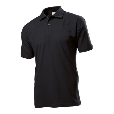 Polo Men Black | No Branding